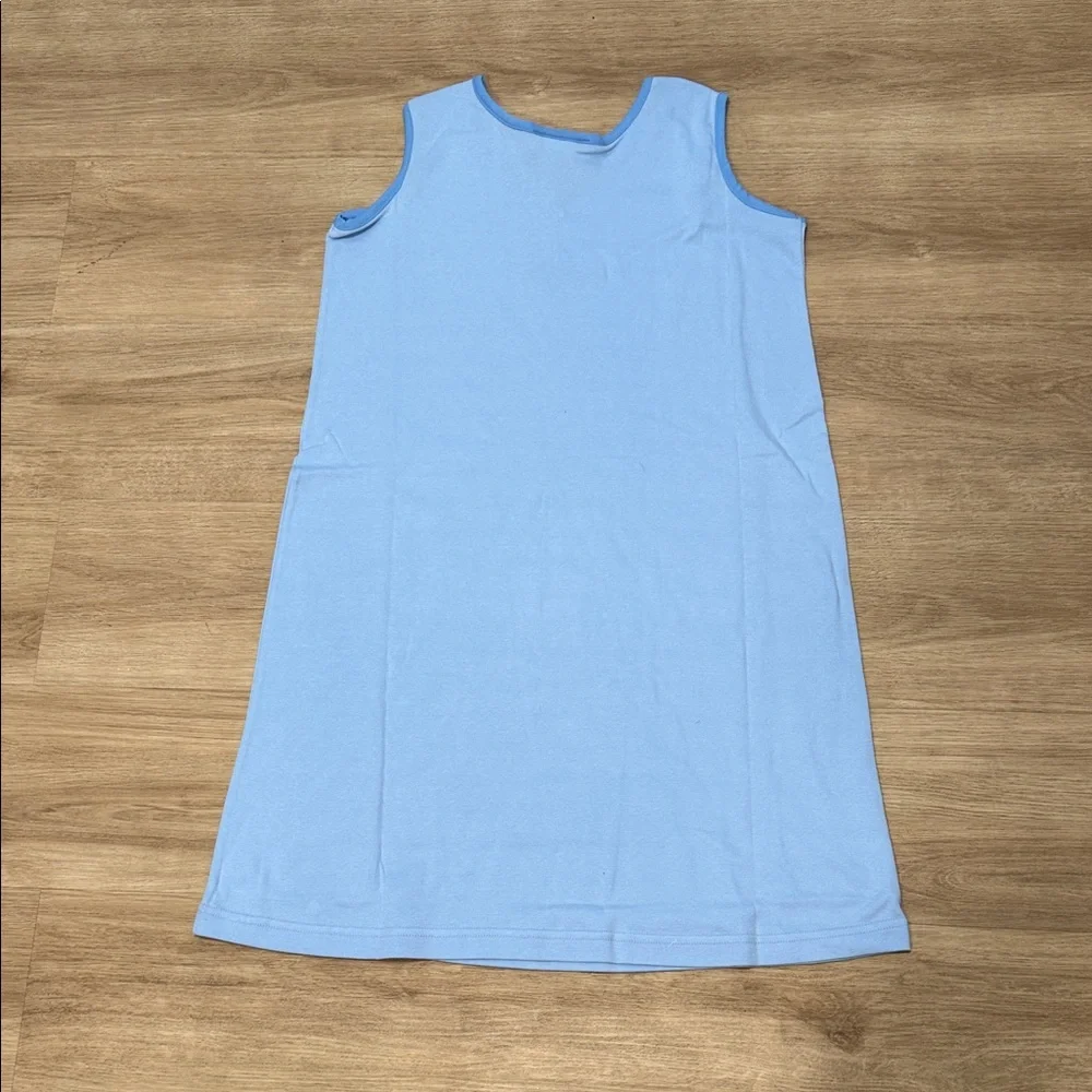 Vintage Blue nightgown Sleeveless - Picture 5 of 5